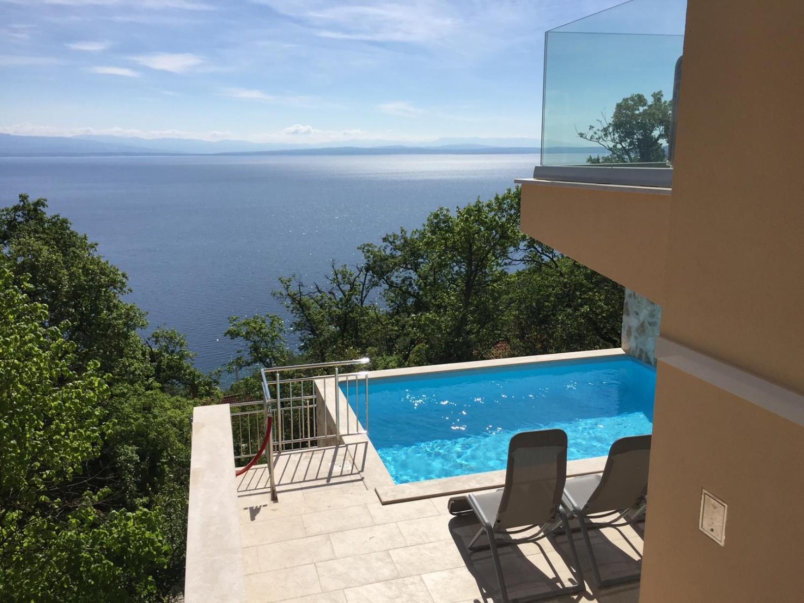 Villa Sabine Apartment Losinj Medveja Dış mekan fotoğraf